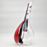 Riedel Decanter Black Tie Touch Stripe Red